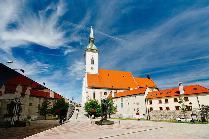 Bratislava Day Trip from Vienna With Catamaran Cruise on Danube - St. Martin’s Cathedral and Michael’s Gate