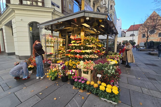 Christmas Markets & Shopping in Vienna - Neubaugasse, where the guided route ends