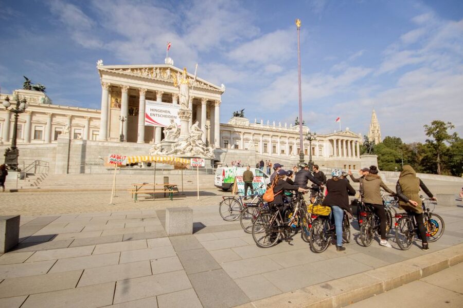 Classic Vienna: 3-Hour Guided Bike Tour - Pace, safety, weather, and group size