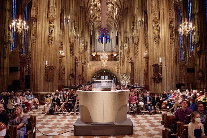 Concert at Vienna's St. Stephen's Cathedral - Sound quality depends on location