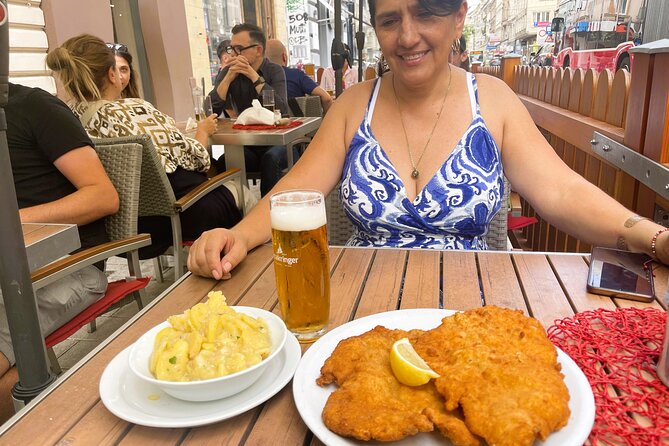 Food Tasting Tour in Hidden Gems of Vienna for Small Groups - Sausage, goulash sauce, and Grüner Veltliner