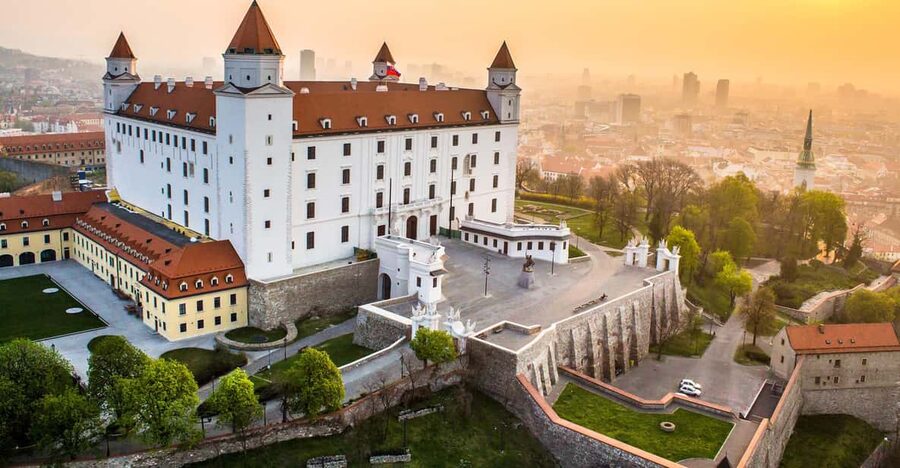 From Vienna: Bratislava City Highlights Trip - The UFO viewpoint at the end