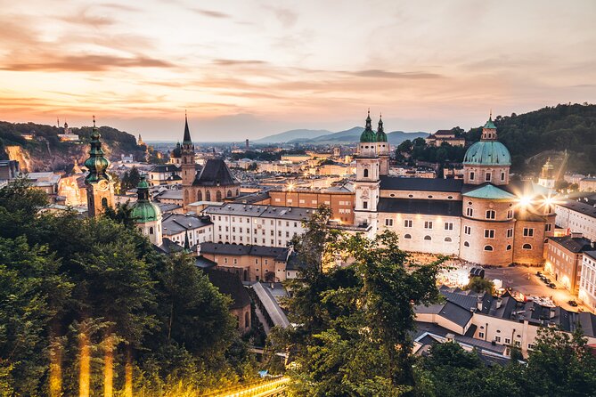 From Vienna ,Lakes to Mountains,Melk,Hallstatt and Salzburg Tour - Salzburg through Mirabell and the Old Town