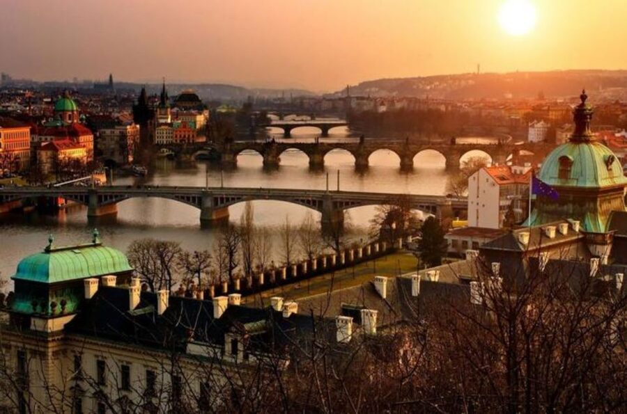 From Vienna: Prague Small-Group Guided Day Tour - The Vienna pickup and the road to Prague