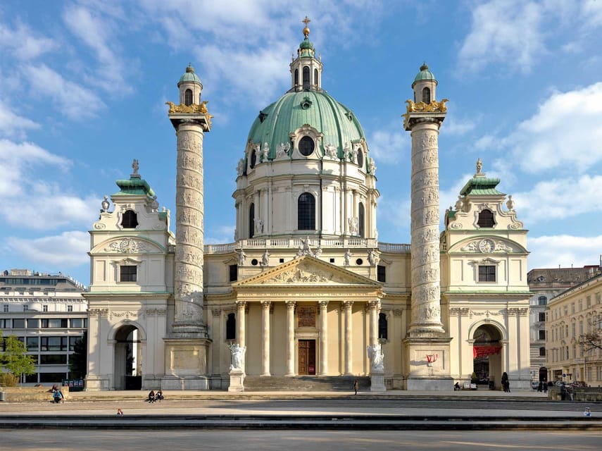 Karlskirche Entry Ticket with Panoramic Terrace Access - Inside the church, look up before you look around