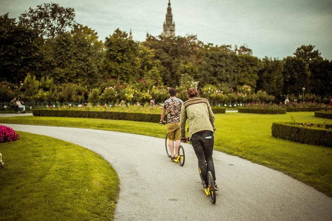 Kick-Bike Small-Group Tour Through Vienna with Locals - A monument, shopping streets, and the city after the war