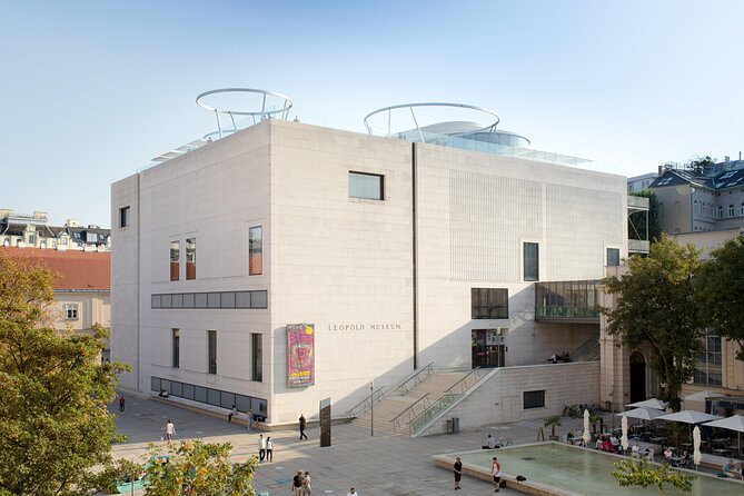 Leopold Museum Vienna Entrance Ticket - Entering the bright Museum Quarter building