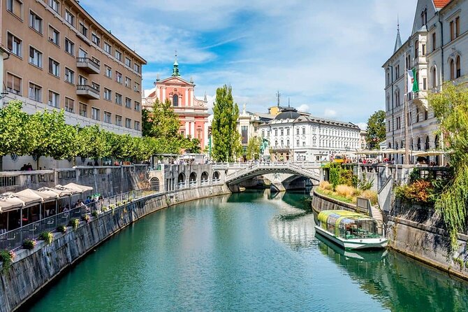 Ljubljana and Lake Bled private day tour from Vienna - Ljubljana’s riverside old town