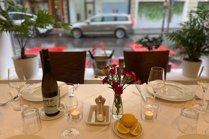 Nabiel's Vienna Cooking Class - Sitting down to a full Viennese dinner