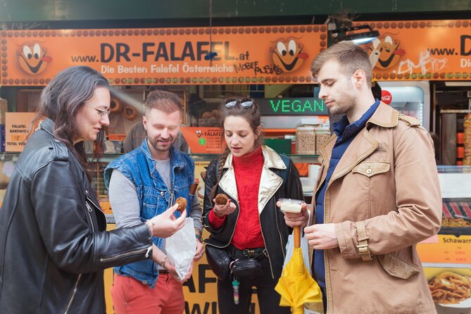 Naschmarkt Food Tour - Austrian wine in a market setting