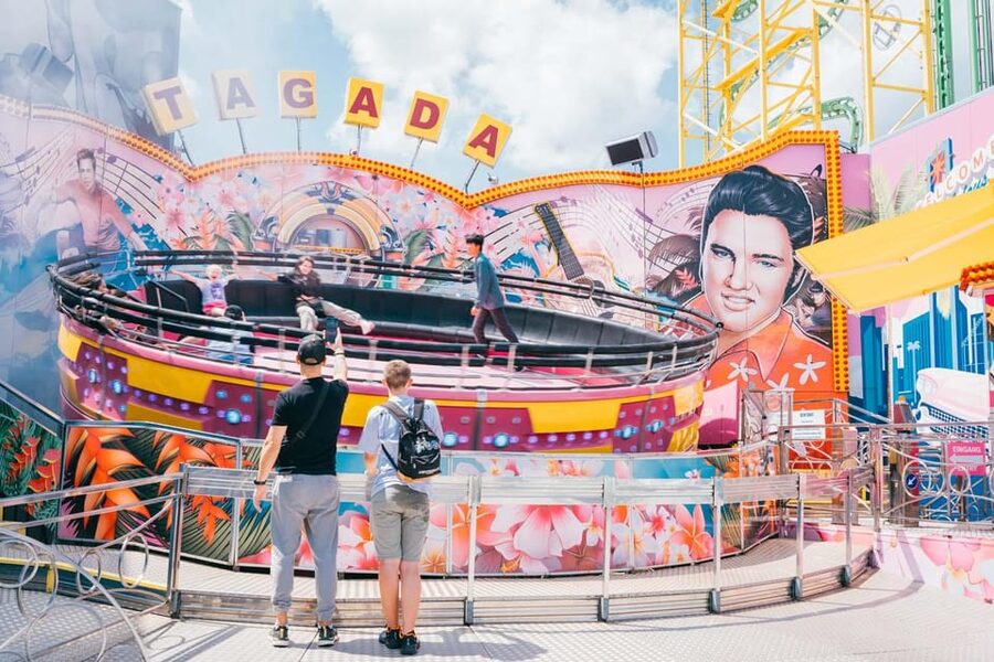 Prater Super Ticket - Tagada brings old Prater energy