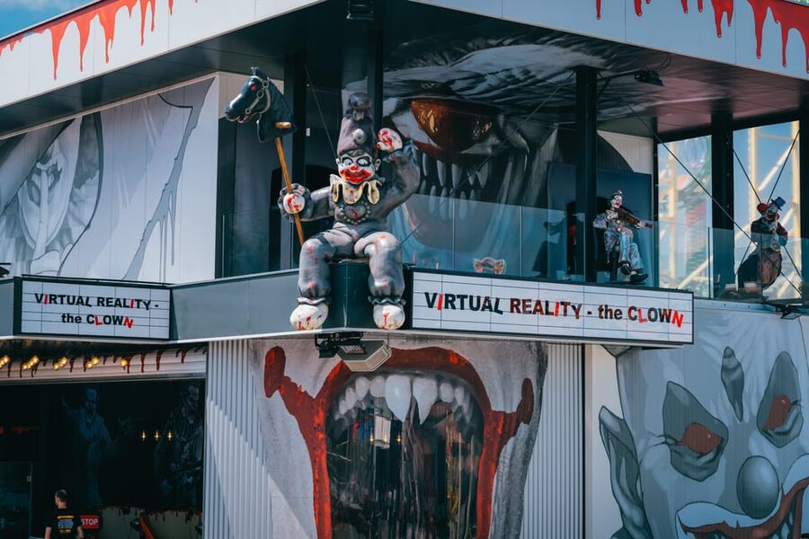 Prater Super Ticket - The Clown turns a 150-meter track into a spooky game