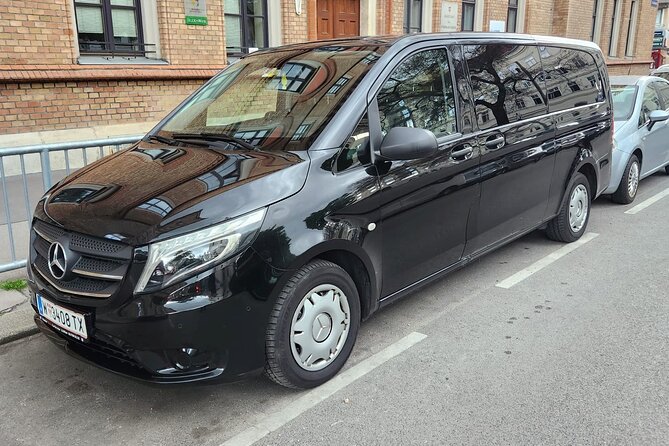 Private airport transfer in Vienna for up to 8 people in minibus - Key points to know before booking