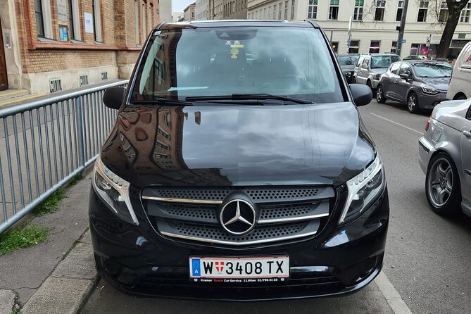 Private airport transfer in Vienna for up to 8 people in minibus - Hotel, port, and city pickups