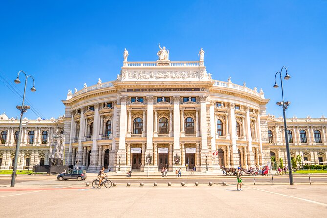Private Bike Tour of Vienna Top Attractions & Nature - Volksgarten and the Hofburg’s royal scale
