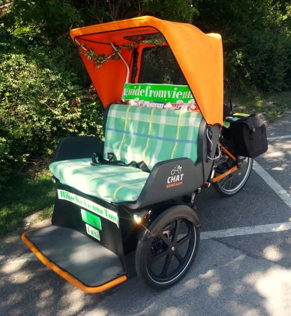RAXI (Electric Rickshaw) Vienna Tours with two options - Green Prater and Vienna’s changing scale