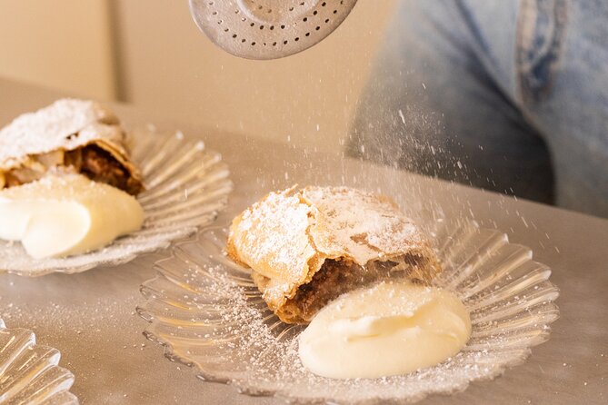 Schnitzel and Strudel: Shared Cooking Class - The best part is sitting down to eat