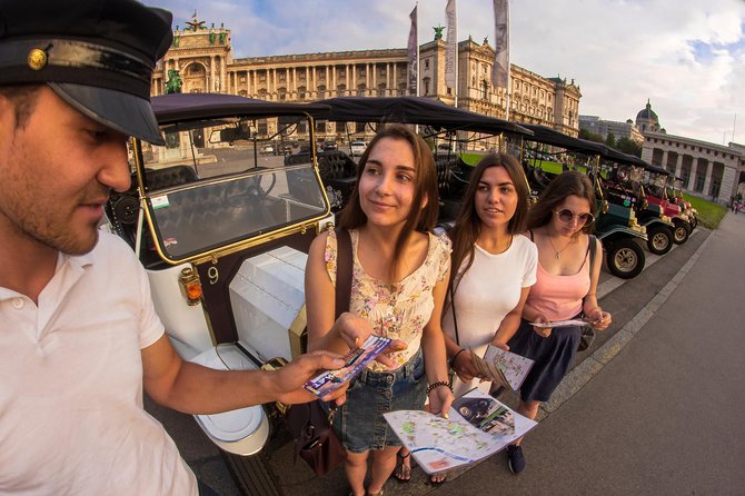 Sightseeing Tour With Oldtimer Cabrio Car (80 min) - The Hofburg, Michaelerplatz, and imperial Vienna