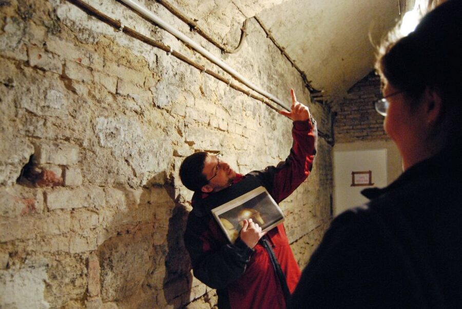 Vienna: 1.5-Hour Underground Walking Tour - Entering St. Michael’s crypt