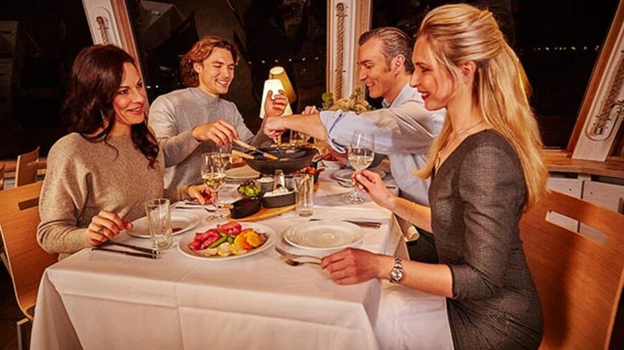 Vienna: 3,5-Hour Danube Cruise "Greek Night" - A Greek night begins at Vienna’s Reichsbrücke