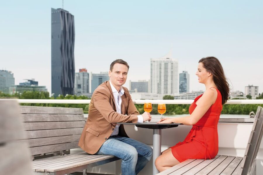 Vienna: 3.5-Hour Grand Danube River Cruise - Route B: modern Vienna from the river