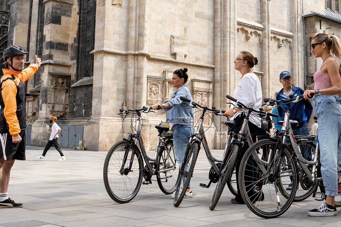 Vienna by bike in small groups max 12pax - Michaelerplatz and the Opera