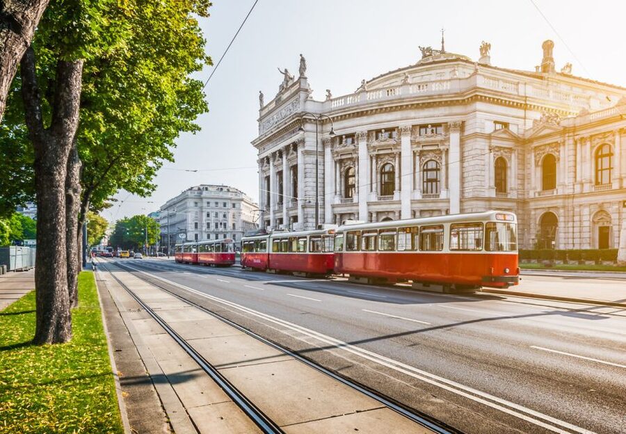 Vienna: City Highlights Guided Bike Tour - St. Stephen’s Cathedral and the streets around it