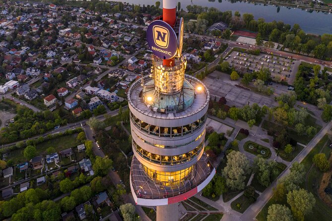 Vienna Danube Tower - Café, restaurant, and the revolving view