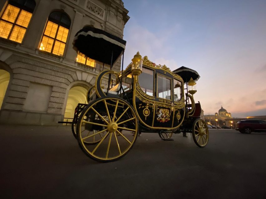 Vienna: Electric-Imperial Carriage Sightseeing Tour - The imperial details: residence, riding school, and National Library