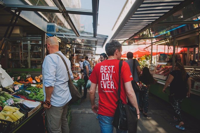 Vienna for Food Lovers: Cafés, Markets & Austrian Cuisine - Brunnenmarkt: a market with a wider view of Vienna