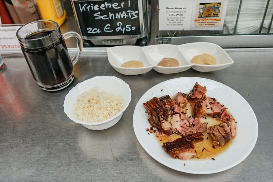 Vienna: Guided Foodie Walking Tour with Tastings and Coffee - What the $124.22 price really covers