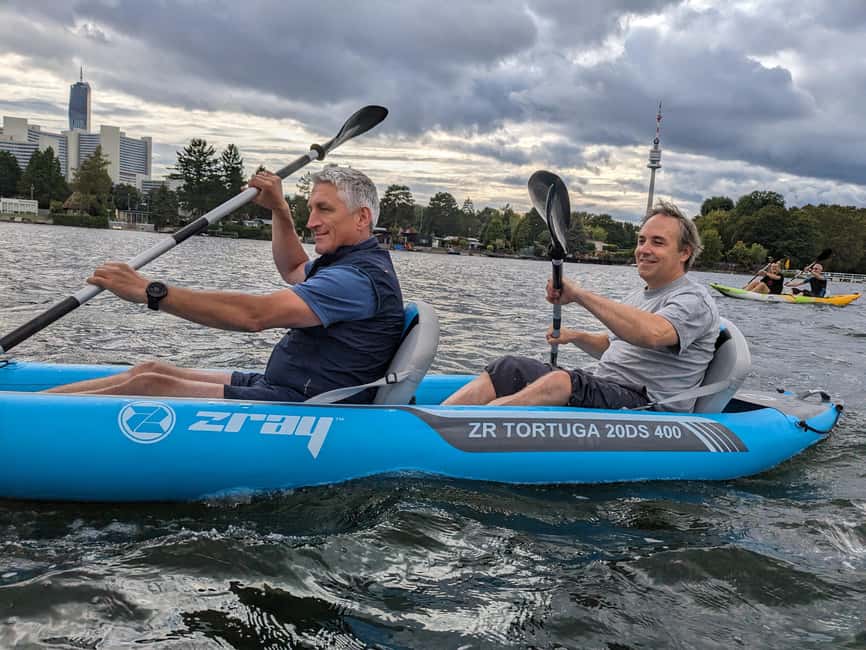 Vienna: Guided Kayaking Tour - The optional swim in clear Old Danube water