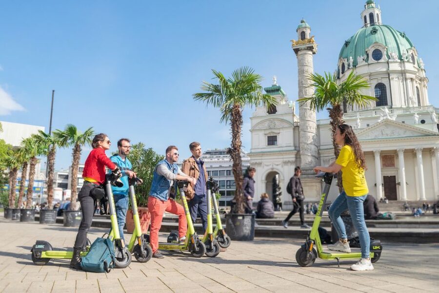 Vienna: Guided Tour by Kick Bike or E-Scooter with a Local - Riding through the hipster district and local squares