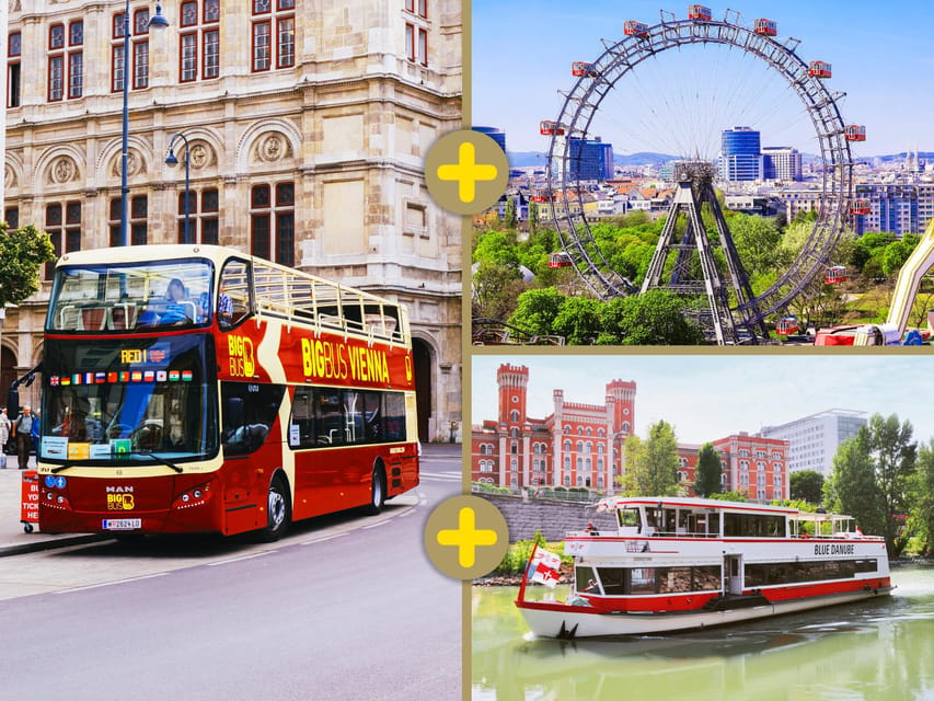 Vienna: Hop-on Hop-off, Ferris Wheel, and River Cruise - What this Vienna combination ticket actually gives you