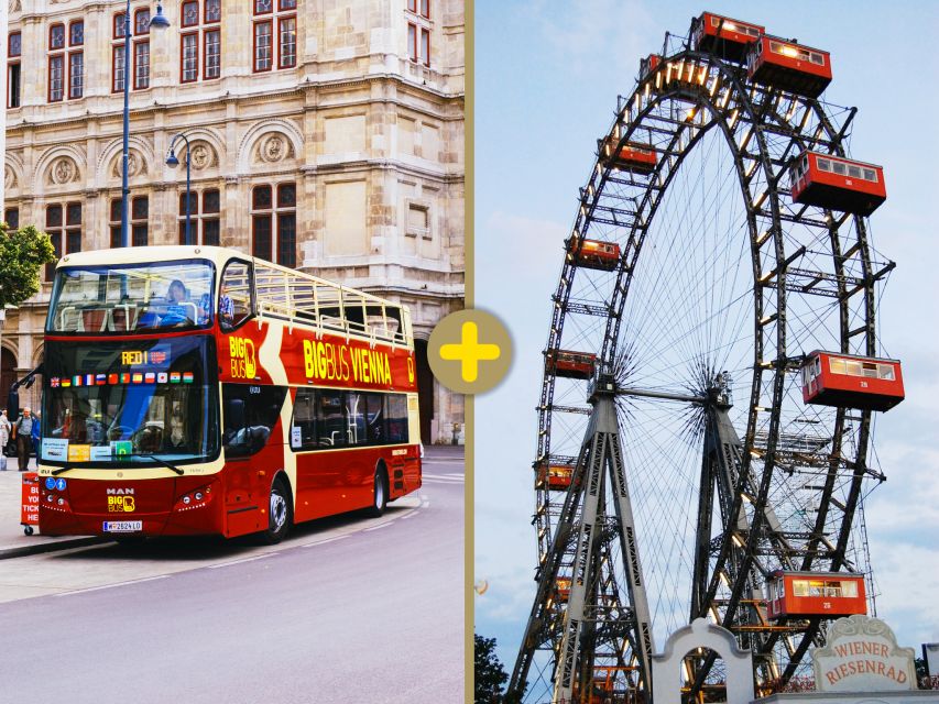 Vienna: Hop-on Hop-off, Ferris Wheel, and River Cruise - Taking the Palace Route to Schönbrunn and Belvedere