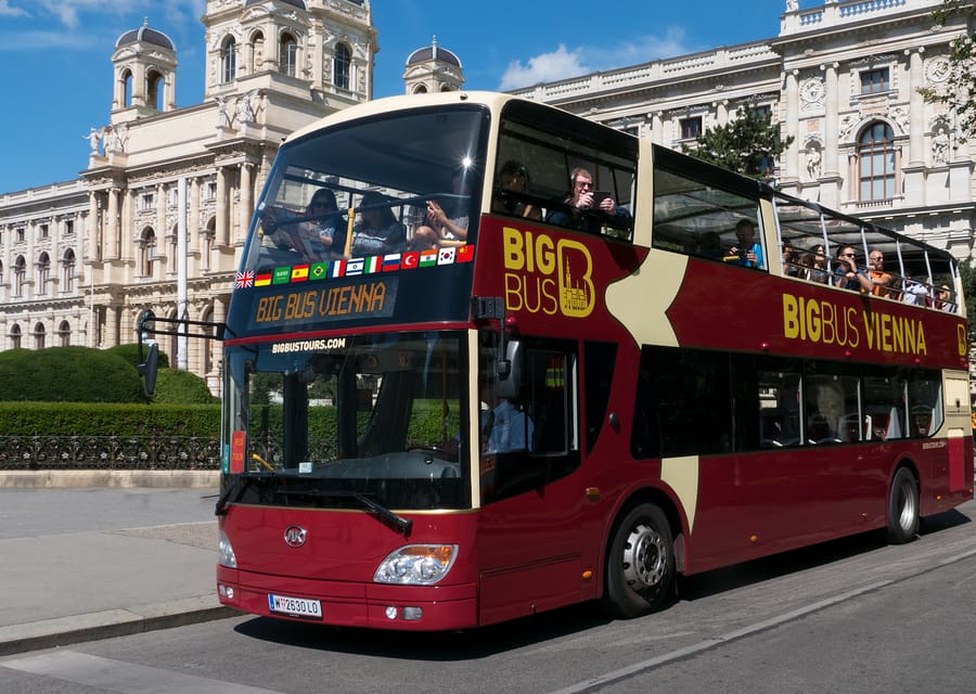 Vienna: Hop-on Hop-off, Ferris Wheel, and River Cruise - The walking tour and audio commentary