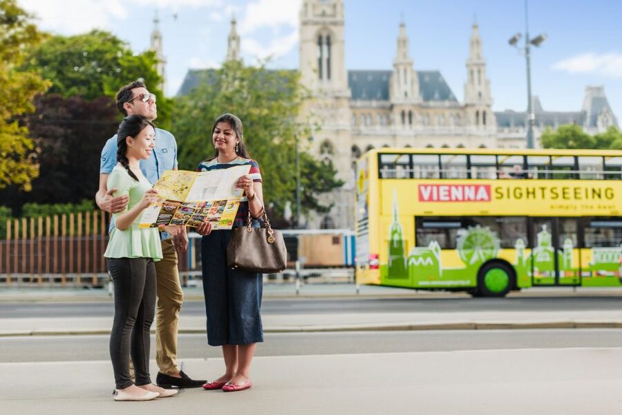 Vienna: Hop-On Hop-Off Sightseeing Bus Tour in 19 Languages - Blue Route: the long ride to the Prater and Danube