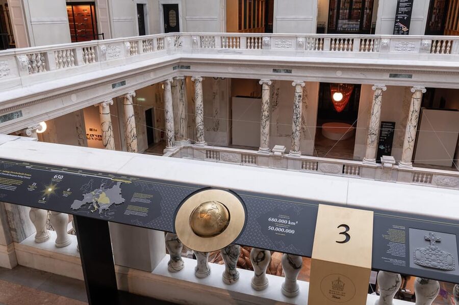 Vienna: Imperial Treasury & New Hofburg Palace Combo Ticket - Entering the Imperial Treasury in the Swiss Wing
