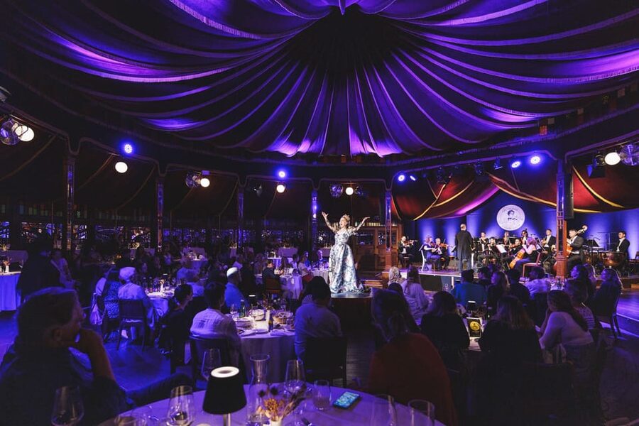 Vienna: Johann Strauss Dinner Show at the Prater - The opening act sets a playful tone