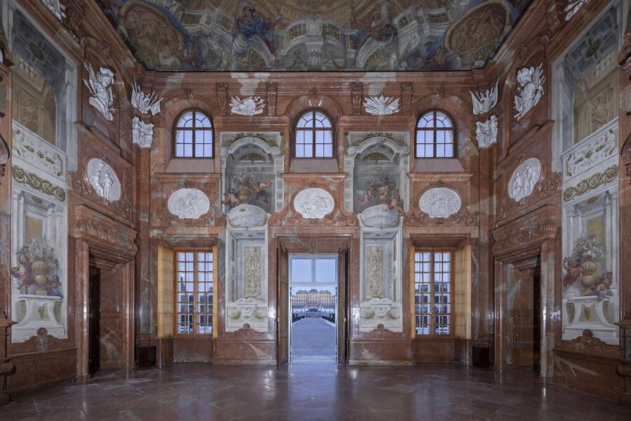 Vienna: Lower Belvedere Entry Ticket & Temporary Exhibitions - The gardens and the walk between the two palaces