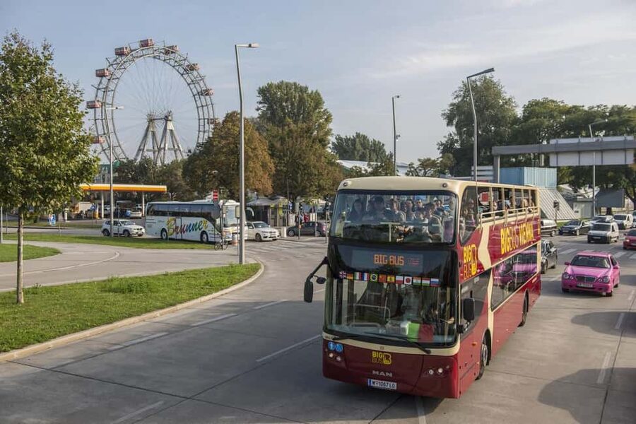 Vienna: Schönbrunn, Belvedere, Big Bus, Giant Wheel & Cruise - Adding the Danube or canal cruise