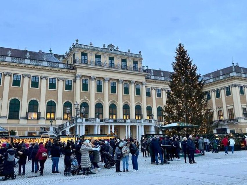 Vienna: Schönbrunn Palace & Christmas Market Walking Tour - What the $64 Price Really Covers