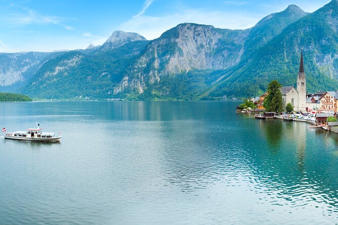 Vienna: small group tour Hallstatt with skywalk, boat, mine - The Skywalk and salt mine choice