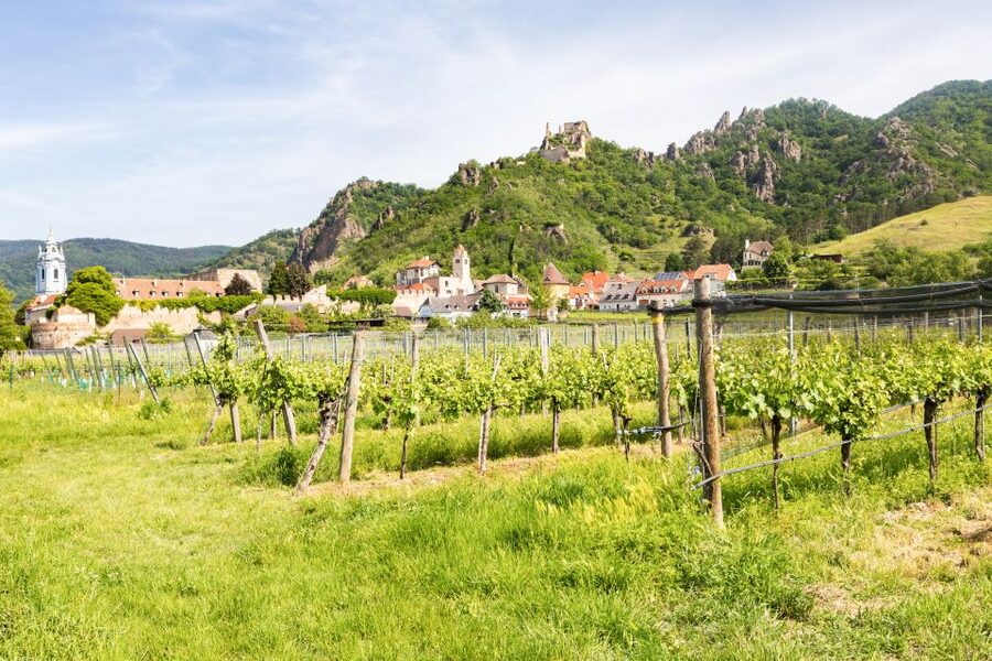 Vienna: Wachau Valley, Melk Abbey Tour with Danube Boat Trip - Dürnstein and the short walk through old streets