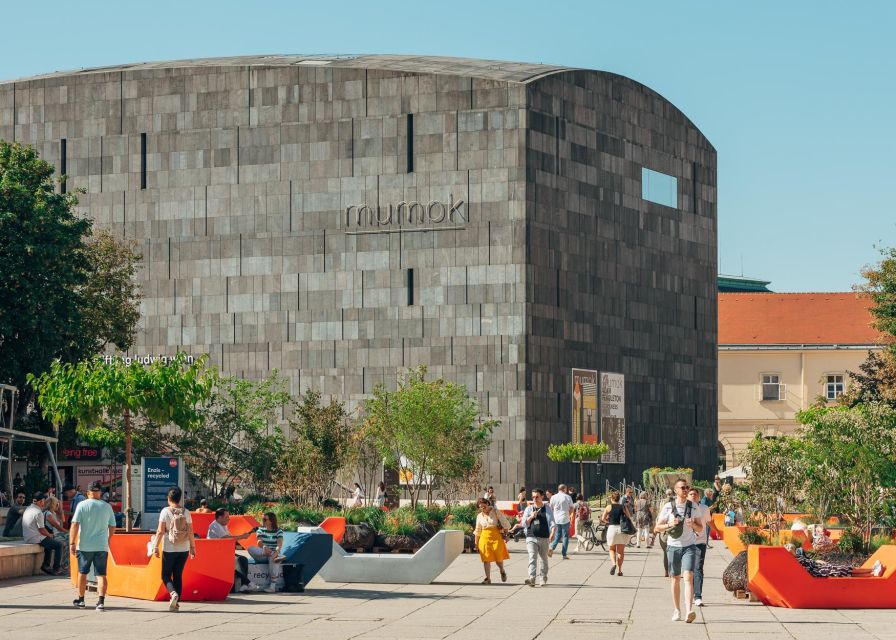 Vienna: Walking Tour of the MuseumsQuartier with Guide - Reading the baroque and modern mix